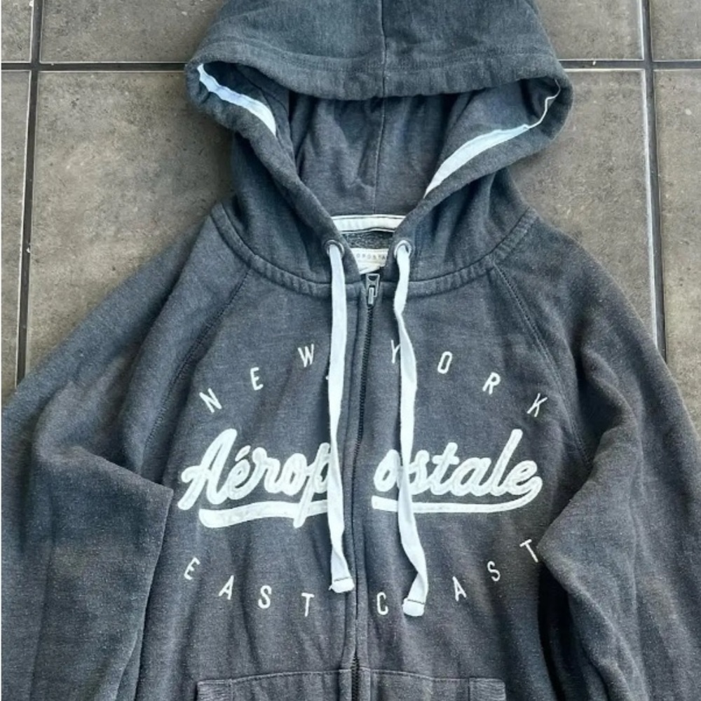 Aeropostale Women's Charcoal Utility Jacket